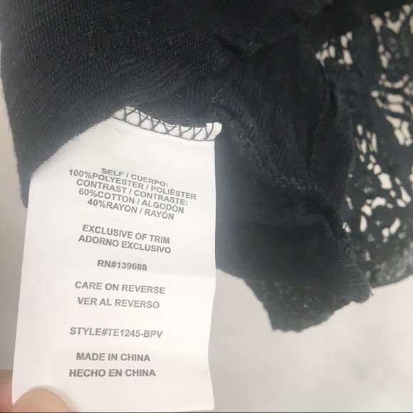 Altar'd State Metallic Lace High Neck Tank Top - Picture 10 of 10